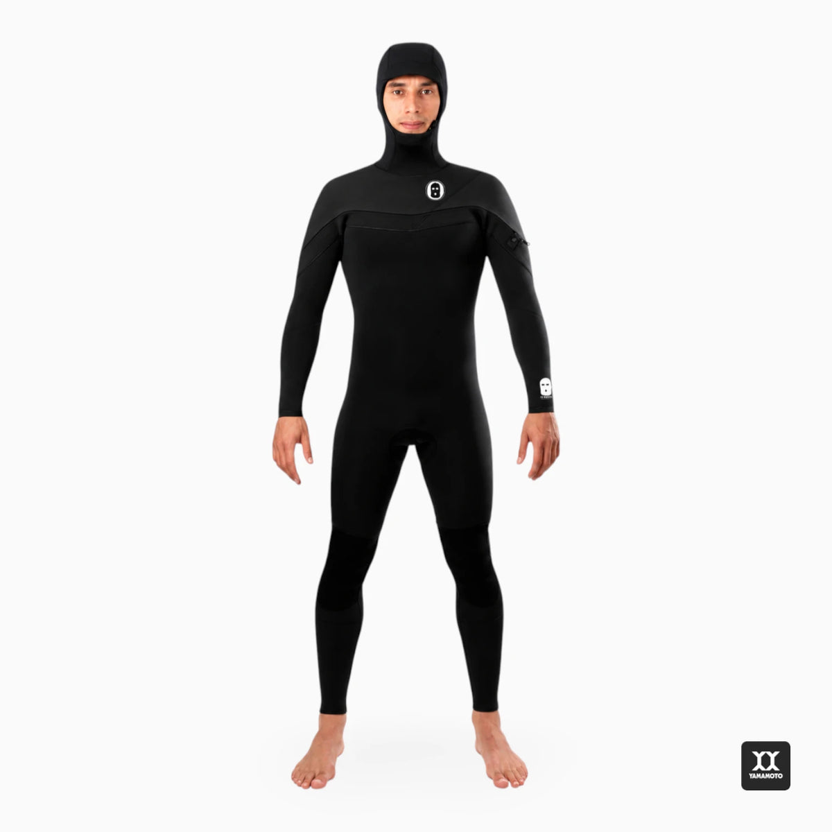BASTARD HOODED Black Fullsuit 5/4