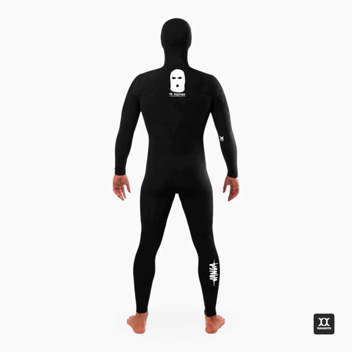 BASTARD HOODED Black Fullsuit 5/4