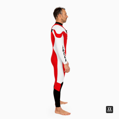 ACID Red & White Fullsuit 4/3