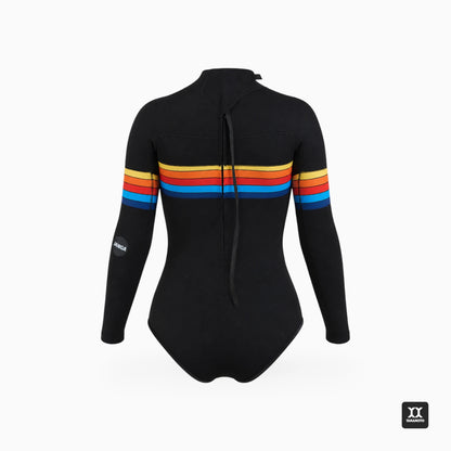 Dawn Patrol Black Long Sleeve Springsuit 2/2