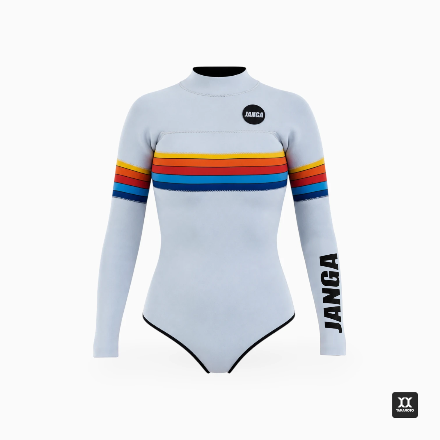 Dawn Patrol White Long Sleeve Springsuit 2/2