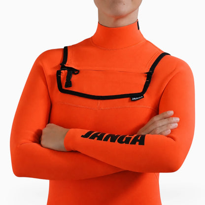 FRONTLINE Neon Orange Fullsuit 3/2