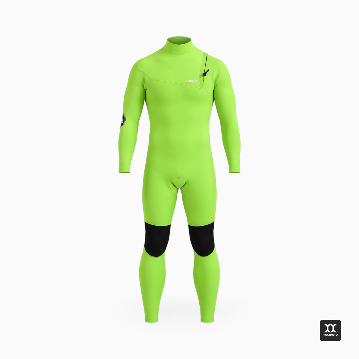 Minimal Neon Green Fullsuit 3/2