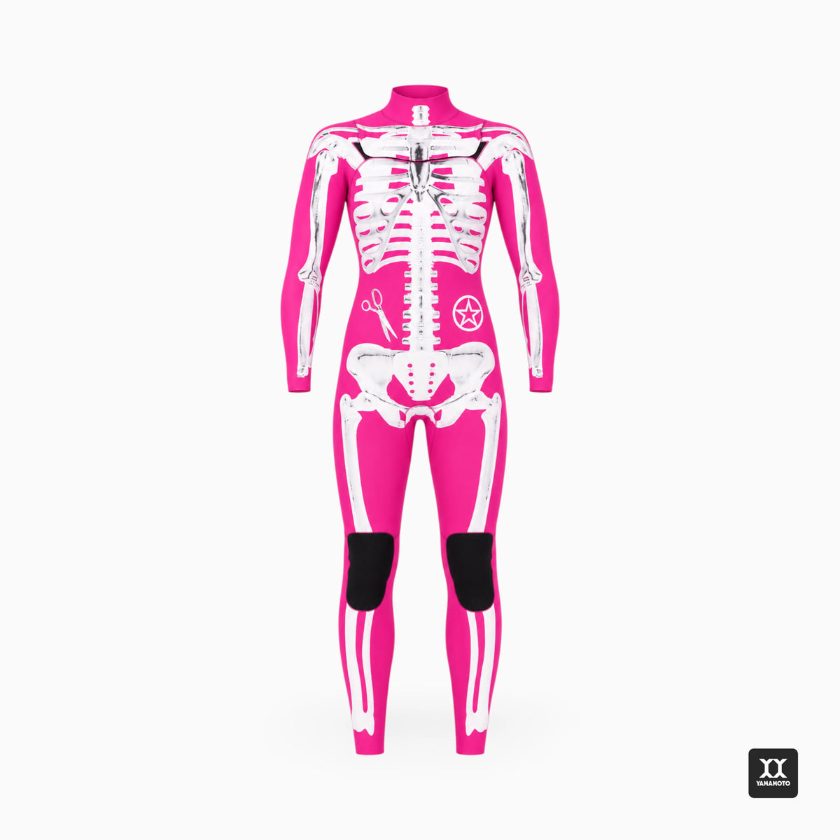 ANALOG Pink Skeleton Fullsuit 3/2