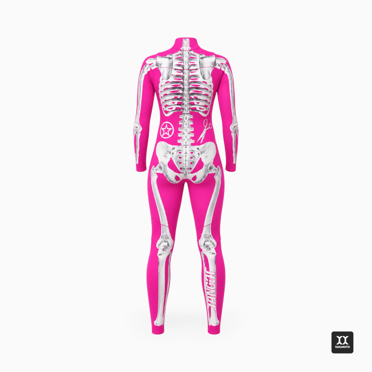 ANALOG Pink Skeleton Fullsuit 3/2