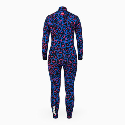 JANGLE Purple Leopard Fullsuit 4/3