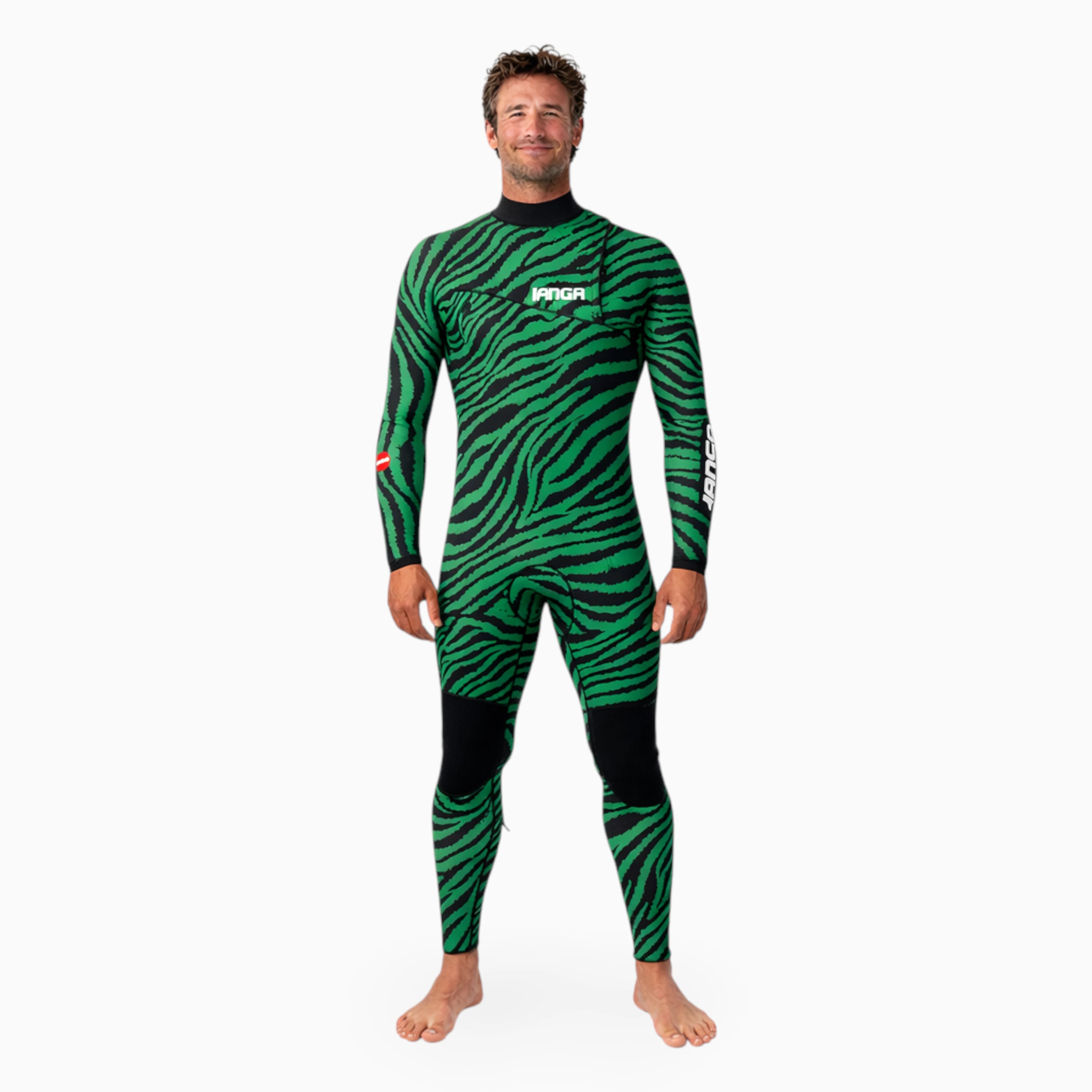 JANGLE GREEN ZEBRA Fullsuit 4/3