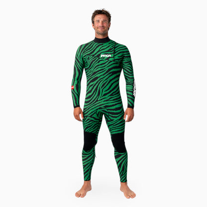 JANGLE GREEN ZEBRA Fullsuit 4/3