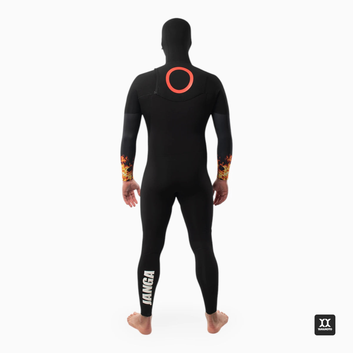 THE CHOSEN: FIRESTARTER HOODED Black Fullsuit 4/3